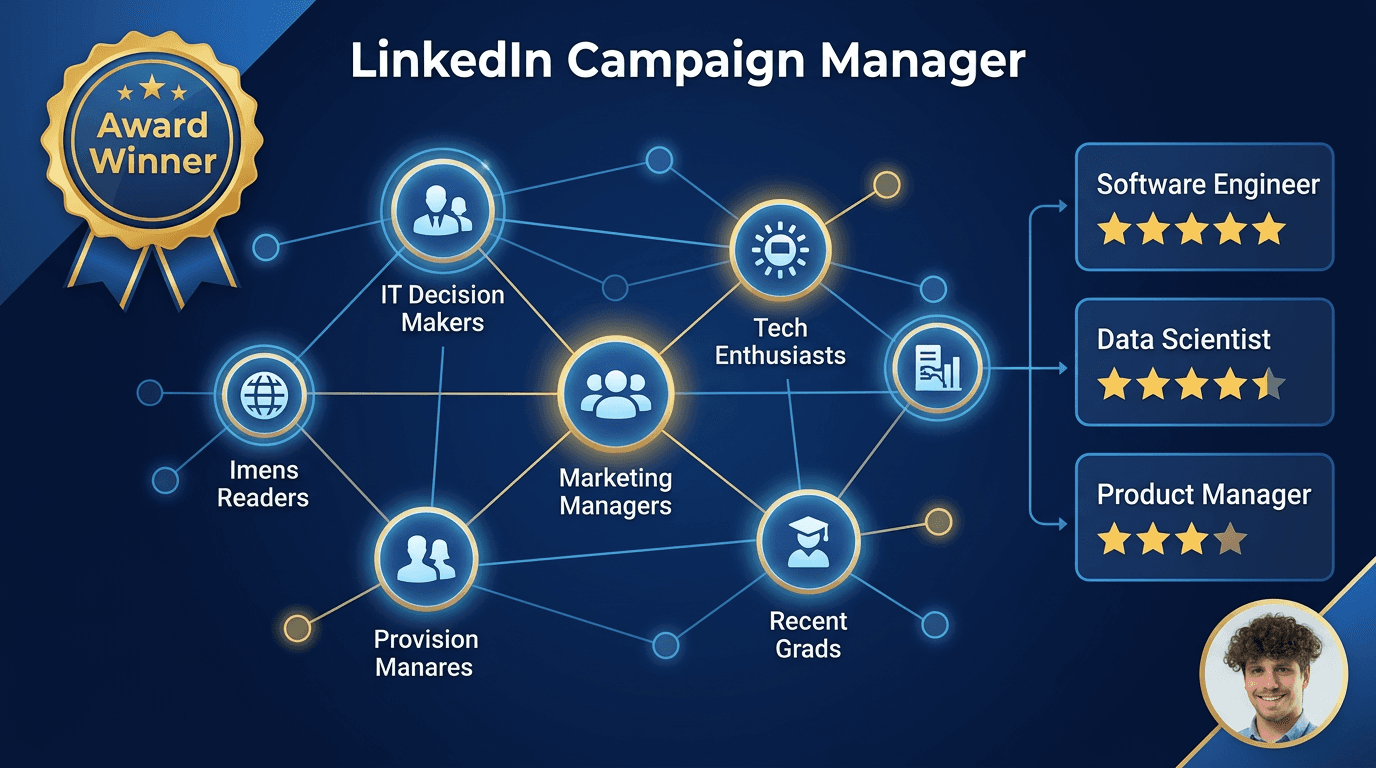 LinkedIn AI Audience Analysis - Award Winner