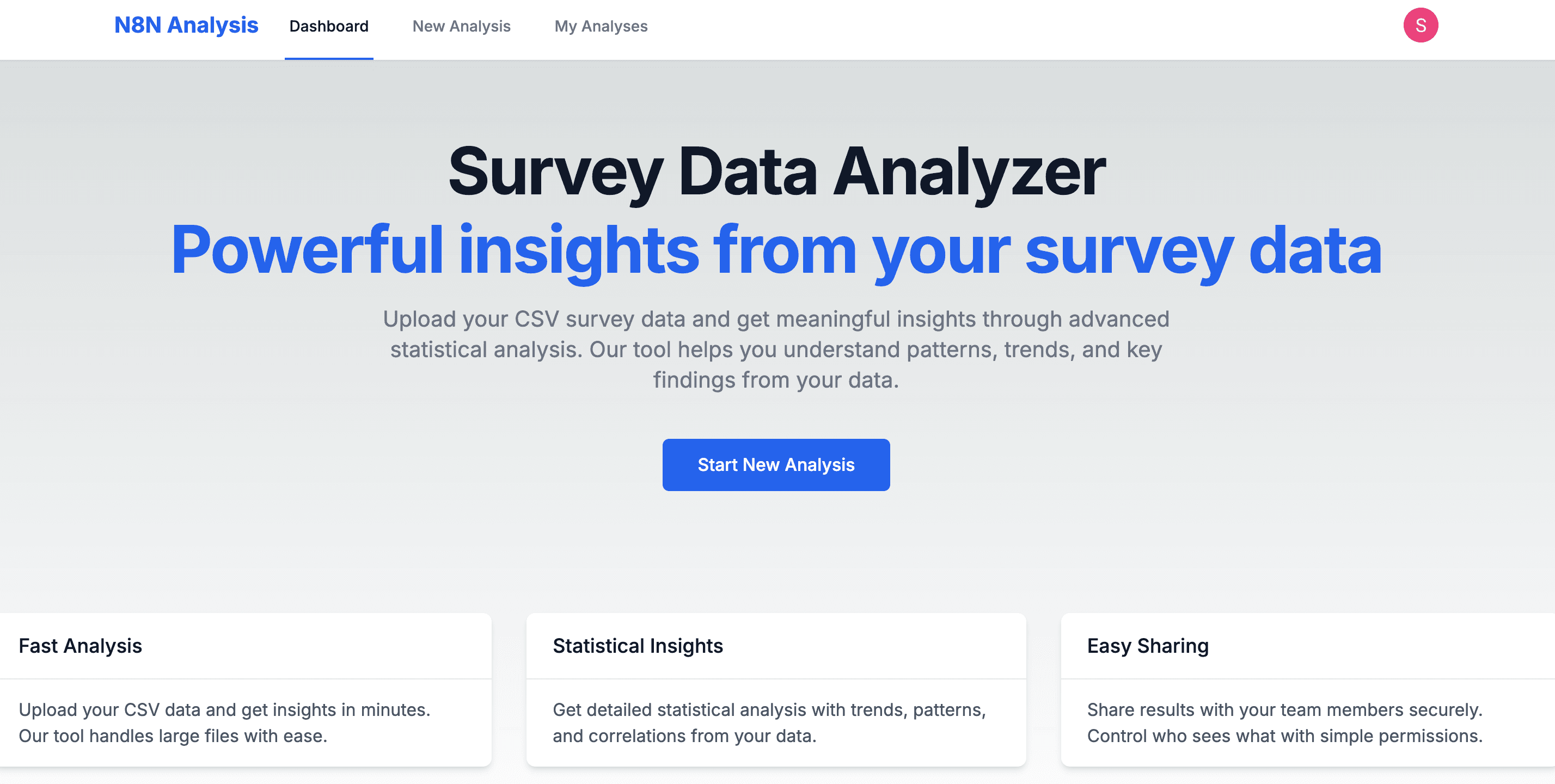 Market Survey Data Analyser